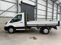 USED 2021 71 FORD TRANSIT 350 2.0 ECOBLUE 130PS AUTO DROPSIDE - NO VAT 
