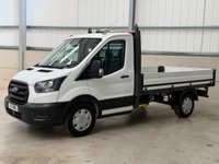 USED 2021 71 FORD TRANSIT 350 2.0 ECOBLUE 130PS AUTO DROPSIDE - NO VAT 
