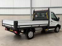 USED 2021 71 FORD TRANSIT 350 2.0 ECOBLUE 130PS AUTO DROPSIDE - NO VAT 
