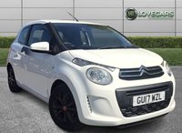USED 2017 17 CITROEN C1 1.2 PureTech Furio Hatchback 3dr Petrol Manual Euro 6 (82 ps) STRIKING LITTLE FURIO IN WHITE WITH GENUINE LOW MILAGE FROM NEW, LONG MOT, EXCELLENT SERVICE HISTORY - 6 STAMPS IN THE SERVICE BOOK, HPI CLEAR, 2 X KEYS. BLUETOOTH, BLACK GLOSS ALLOYS, AIR CON, CRUISE CONTROL