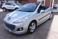 USED 2012 12 PEUGEOT 207 1.6 VTi Active Convertible 2dr Petrol Manual Euro 5 (120 ps) 