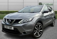 USED 2017 17 NISSAN QASHQAI 1.6 dCi Tekna SUV 5dr Diesel Manual 2WD Euro 6 (s/s) (130 ps) LONG MOT, FULL HISTORY - 8 STAMPS IN THE SERVICE BOOK, HPI CLEAR, 2 X KEYS, ONLY 1 PREVIOUS OWNER. FULL LEATHER, PAN ROOF, SAT NAV, BLUETOOTH, REVERSE PARKING CAMERA