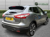USED 2017 17 NISSAN QASHQAI 1.6 dCi Tekna SUV 5dr Diesel Manual 2WD Euro 6 (s/s) (130 ps) LONG MOT, FULL HISTORY - 8 STAMPS IN THE SERVICE BOOK, HPI CLEAR, 2 X KEYS, ONLY 1 PREVIOUS OWNER. FULL LEATHER, PAN ROOF, SAT NAV, BLUETOOTH, REVERSE PARKING CAMERA
