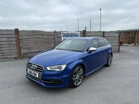 USED 2016 16 AUDI S3 2.0 TFSI Sportback 5dr Petrol S Tronic quattro Euro 6 (s/s) (Nav) (300 ps) 9 SERVICE STAMPS/8 MAIN DEALER STAMPS