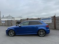 USED 2016 16 AUDI S3 2.0 TFSI Sportback 5dr Petrol S Tronic quattro Euro 6 (s/s) (Nav) (300 ps) 9 SERVICE STAMPS/8 MAIN DEALER STAMPS