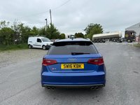 USED 2016 16 AUDI S3 2.0 TFSI Sportback 5dr Petrol S Tronic quattro Euro 6 (s/s) (Nav) (300 ps) 9 SERVICE STAMPS/8 MAIN DEALER STAMPS