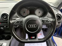 USED 2016 16 AUDI S3 2.0 TFSI Sportback 5dr Petrol S Tronic quattro Euro 6 (s/s) (Nav) (300 ps) 9 SERVICE STAMPS/8 MAIN DEALER STAMPS