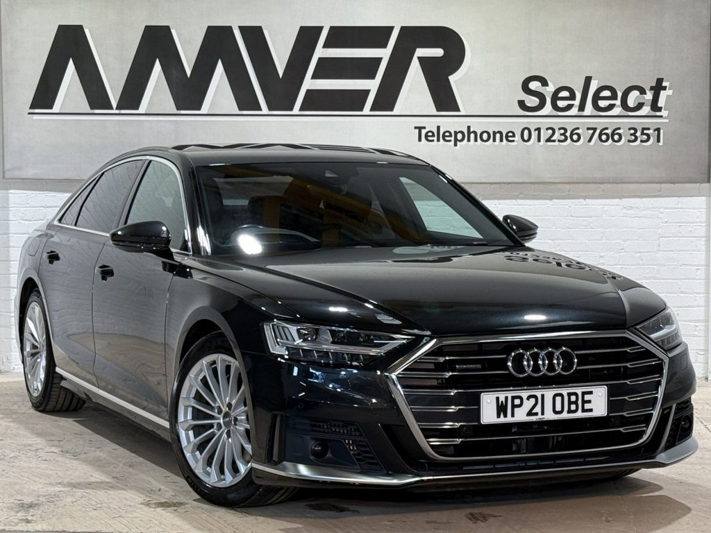 USED 2021 21 AUDI A8 3.0 TDI V6 50 S line Saloon 4dr Diesel Tiptronic quattro Euro 6 (s/s) (286 ps) 
