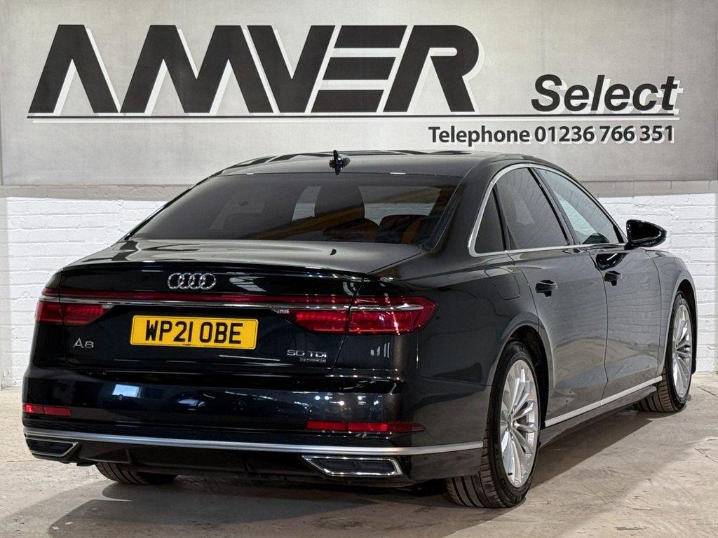 USED 2021 21 AUDI A8 3.0 TDI V6 50 S line Saloon 4dr Diesel Tiptronic quattro Euro 6 (s/s) (286 ps) 