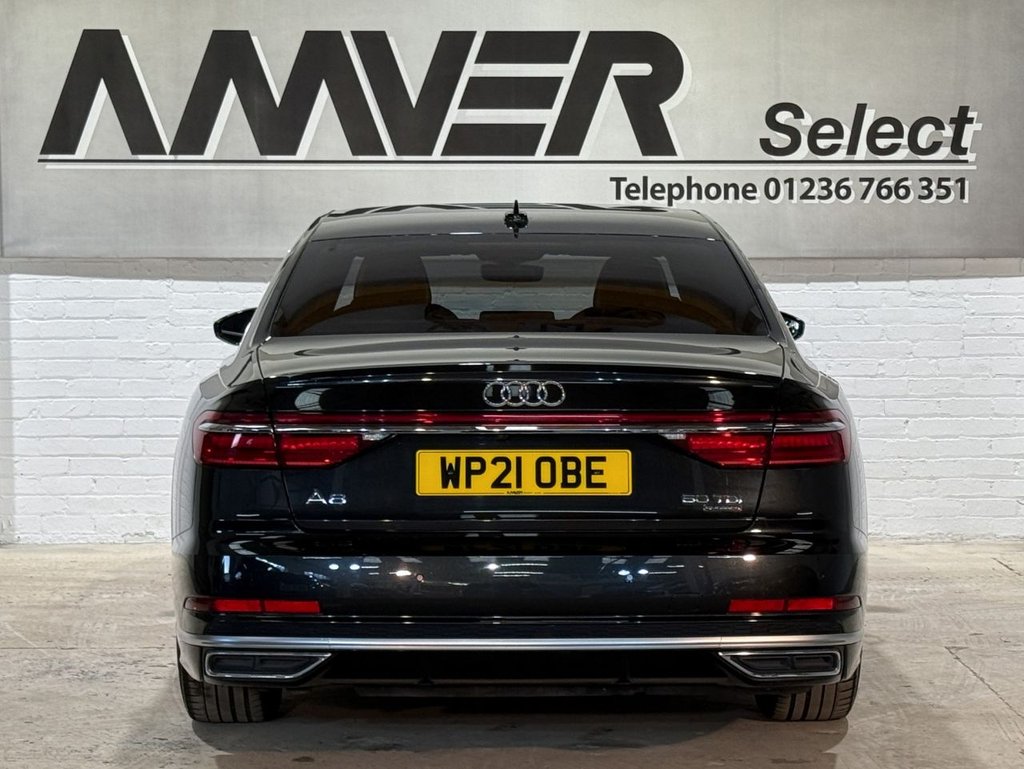 USED 2021 21 AUDI A8 3.0 TDI V6 50 S line Saloon 4dr Diesel Tiptronic quattro Euro 6 (s/s) (286 ps) 