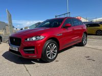 USED 2018 18 JAGUAR F-PACE 2.0 D180 R-Sport SUV 5dr Diesel Auto AWD Euro 6 (s/s) (180 ps) 