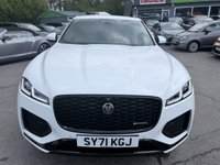 USED 2021 71 JAGUAR F-PACE White 2.0 D200 MHEV R-Dynamic S SUV, 47,000 miles, Euro 6, Automatic AWD, 19in alloys, CarPlay/Android Auto, Rear camera, climate, cruise. This 2021 Jaguar F PACE D200 R Dynamic S boasts an MOT valid until September 2026, offering excellent peace of mind. This Four Wheel Drive model features a 2.0L Diesel engine and meets Euro 6 emission standards. Inside, you'll find a host of desirable features including 2 Zone Climate Control, a Rear Camera for easier parking, and 12 Way Heated Electric Front Seats for enhanced comfort. The Premium LED Headlights with Signature DRL ensure excellent visibility, while Apple Carplay & Android Auto