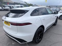 USED 2021 71 JAGUAR F-PACE White 2.0 D200 MHEV R-Dynamic S SUV, 47,000 miles, Euro 6, Automatic AWD, 19in alloys, CarPlay/Android Auto, Rear camera, climate, cruise. This 2021 Jaguar F PACE D200 R Dynamic S boasts an MOT valid until September 2026, offering excellent peace of mind. This Four Wheel Drive model features a 2.0L Diesel engine and meets Euro 6 emission standards. Inside, you'll find a host of desirable features including 2 Zone Climate Control, a Rear Camera for easier parking, and 12 Way Heated Electric Front Seats for enhanced comfort. The Premium LED Headlights with Signature DRL ensure excellent visibility, while Apple Carplay & Android Auto