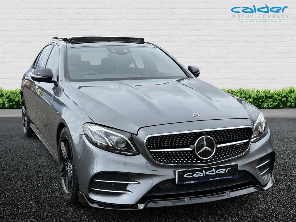 USED 2018 68 MERCEDES-BENZ E-CLASS 3.0 E53 BiTurbo MHEV EQ Boost AMG (Premium Plus) Saloon 4dr Petrol SpdS TCT 4MATIC+ Euro 6 (s/s) (457 ps) PANROOF+AERO KIT+LOVELY EXAMPLE