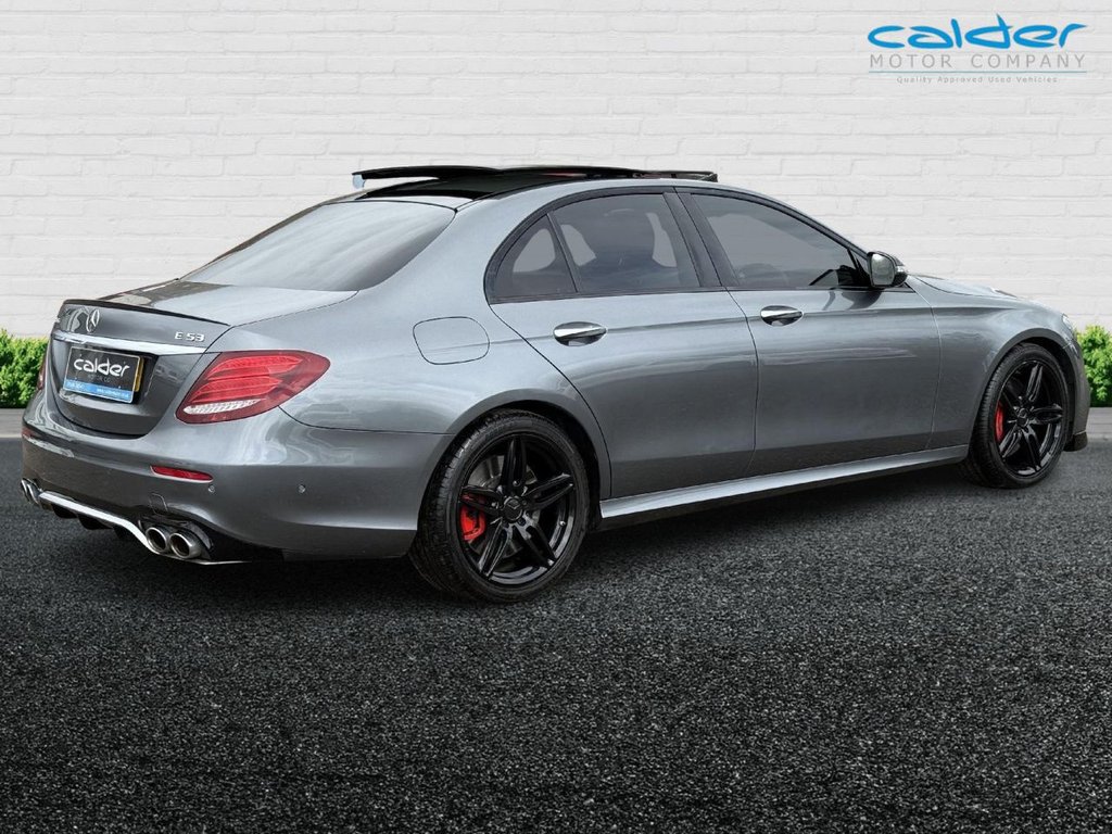 USED 2018 68 MERCEDES-BENZ E-CLASS 3.0 E53 BiTurbo MHEV EQ Boost AMG (Premium Plus) Saloon 4dr Petrol SpdS TCT 4MATIC+ Euro 6 (s/s) (457 ps) PANROOF+AERO KIT+LOVELY EXAMPLE