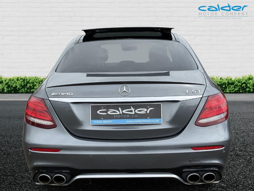 USED 2018 68 MERCEDES-BENZ E-CLASS 3.0 E53 BiTurbo MHEV EQ Boost AMG (Premium Plus) Saloon 4dr Petrol SpdS TCT 4MATIC+ Euro 6 (s/s) (457 ps) PANROOF+AERO KIT+LOVELY EXAMPLE