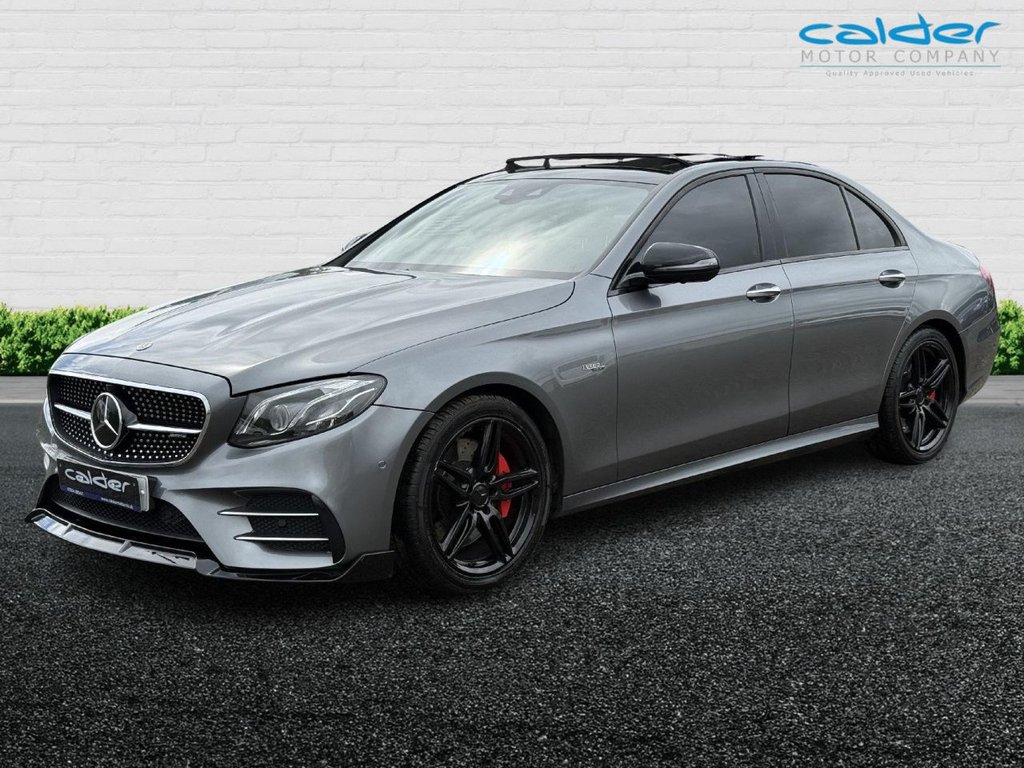 USED 2018 68 MERCEDES-BENZ E-CLASS 3.0 E53 BiTurbo MHEV EQ Boost AMG (Premium Plus) Saloon 4dr Petrol SpdS TCT 4MATIC+ Euro 6 (s/s) (457 ps) PANROOF+AERO KIT+LOVELY EXAMPLE