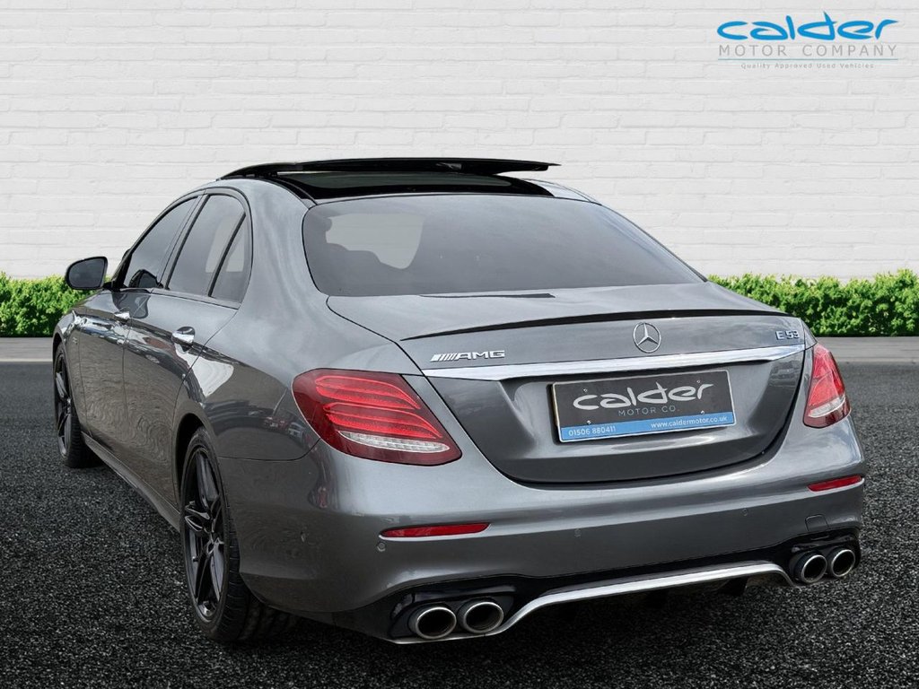 USED 2018 68 MERCEDES-BENZ E-CLASS 3.0 E53 BiTurbo MHEV EQ Boost AMG (Premium Plus) Saloon 4dr Petrol SpdS TCT 4MATIC+ Euro 6 (s/s) (457 ps) PANROOF+AERO KIT+LOVELY EXAMPLE