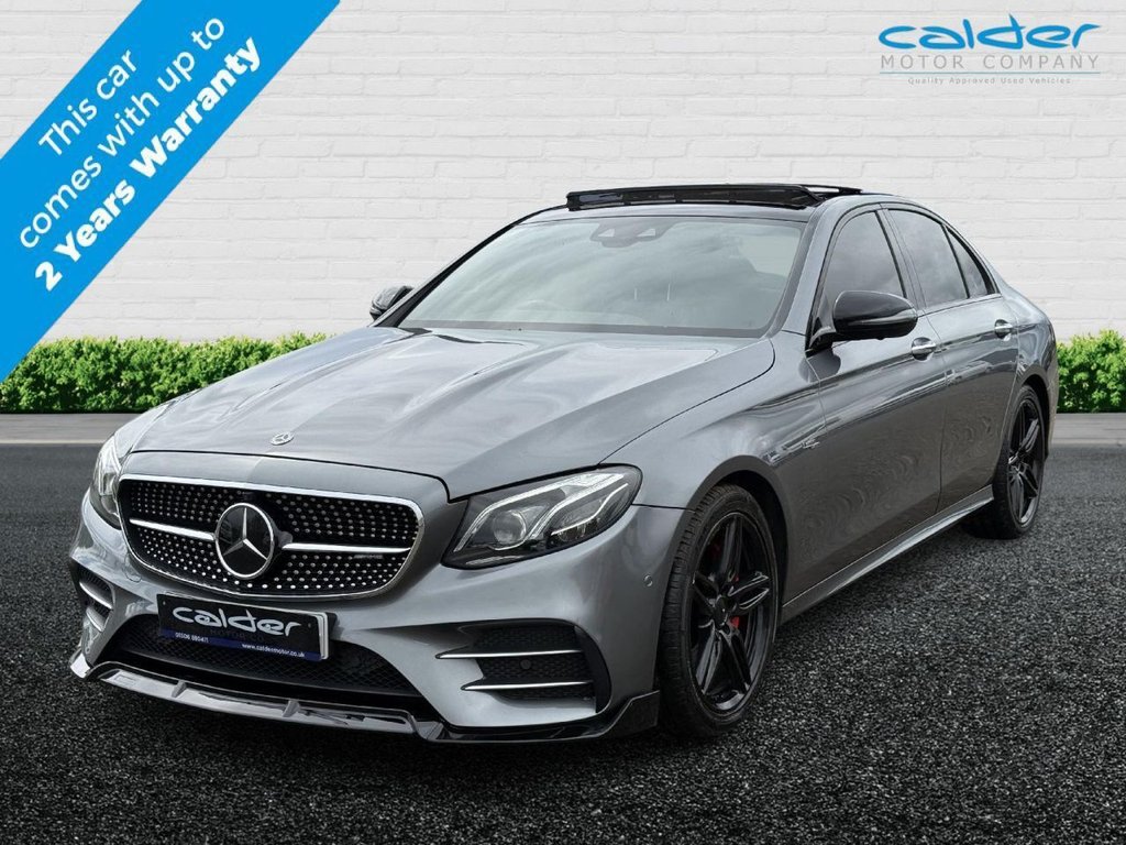 USED 2018 68 MERCEDES-BENZ E-CLASS 3.0 E53 BiTurbo MHEV EQ Boost AMG (Premium Plus) Saloon 4dr Petrol SpdS TCT 4MATIC+ Euro 6 (s/s) (457 ps) PANROOF+AERO KIT+LOVELY EXAMPLE