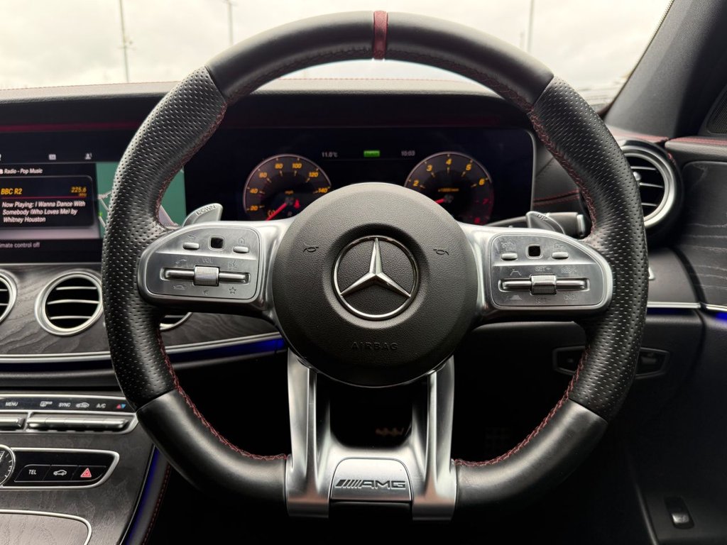 USED 2018 68 MERCEDES-BENZ E-CLASS 3.0 E53 BiTurbo MHEV EQ Boost AMG (Premium Plus) Saloon 4dr Petrol SpdS TCT 4MATIC+ Euro 6 (s/s) (457 ps) PANROOF+AERO KIT+LOVELY EXAMPLE