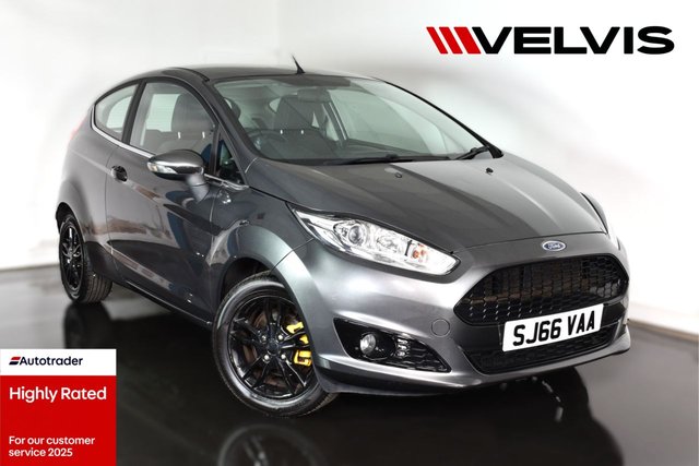 2016 66 Ford Fiesta 1.25 Zetec Hatchback 3dr Petrol Manual Euro 6 (82 ps)