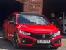 USED 2018 18 HONDA CIVIC 1.0 VTEC Turbo EX Euro 6 (s/s) 5dr PANROOF+HTD SEATS+CAMERA+CRUIS