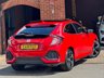 USED 2018 18 HONDA CIVIC 1.0 VTEC Turbo EX Euro 6 (s/s) 5dr PANROOF+HTD SEATS+CAMERA+CRUIS