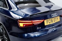 USED 2016 16 AUDI A3 2.0 TDI S line Saloon 4dr Diesel S Tronic Euro 6 (s/s) (150 ps) BLACK ALLOYS| HEATED SEATS