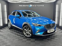 USED 2017 66 MAZDA CX-3 2.0 SKYACTIV-G Sport Nav SUV 5dr Petrol Manual Euro 6 (s/s) (121 ps) FRESH ADVISORY-FREE MOT & OIL SERVICE INCLUDED