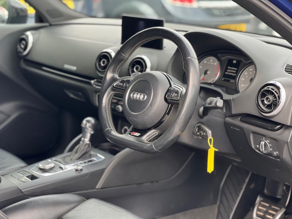 USED 2014 64 AUDI S3 2.0 TFSI Hatchback 3dr Petrol S Tronic quattro Euro 6 (s/s) (300 ps) 