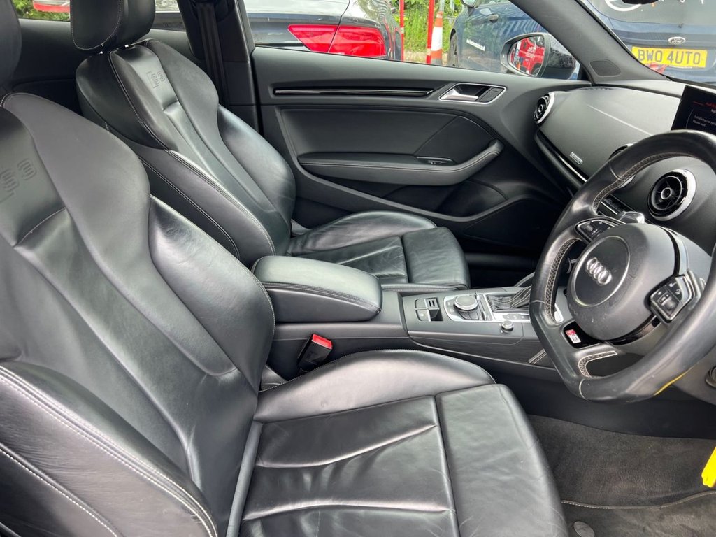 USED 2014 64 AUDI S3 2.0 TFSI Hatchback 3dr Petrol S Tronic quattro Euro 6 (s/s) (300 ps) 