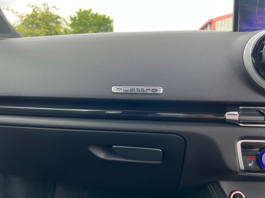 USED 2014 64 AUDI S3 2.0 TFSI Hatchback 3dr Petrol S Tronic quattro Euro 6 (s/s) (300 ps) 