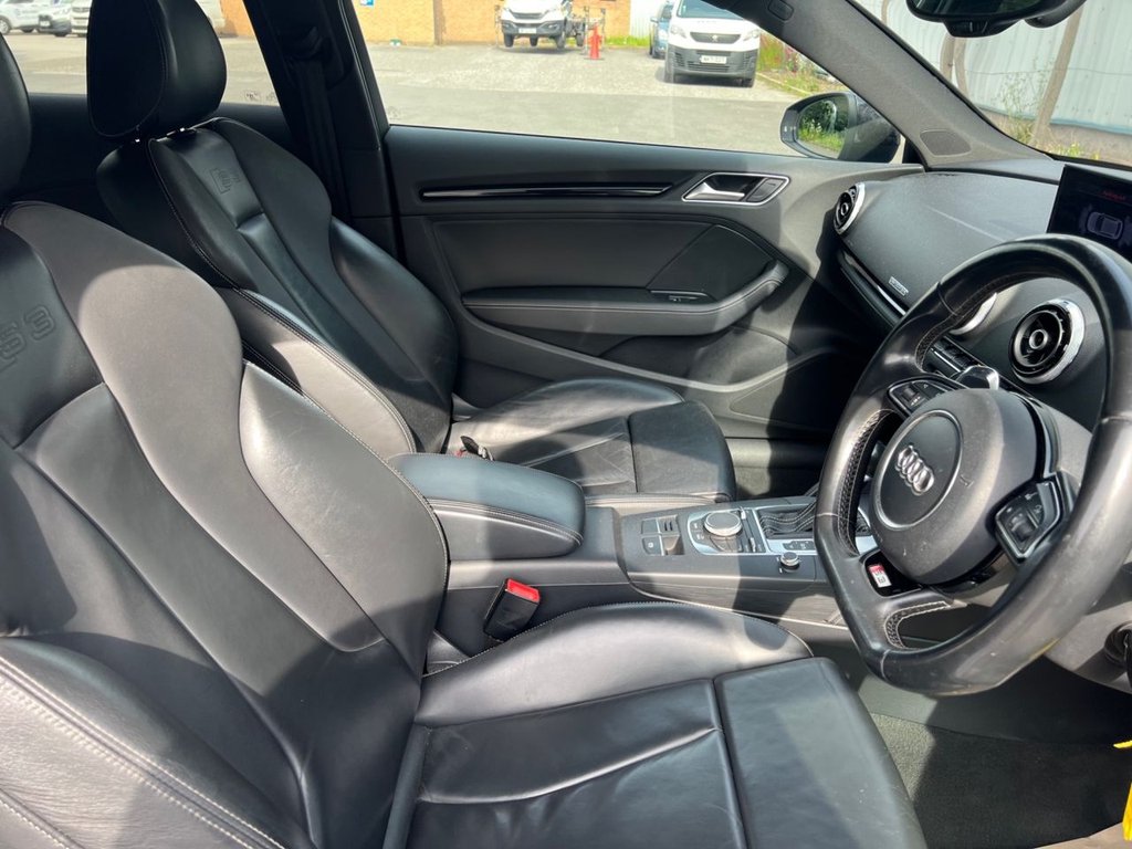 USED 2014 64 AUDI S3 2.0 TFSI Hatchback 3dr Petrol S Tronic quattro Euro 6 (s/s) (300 ps) 