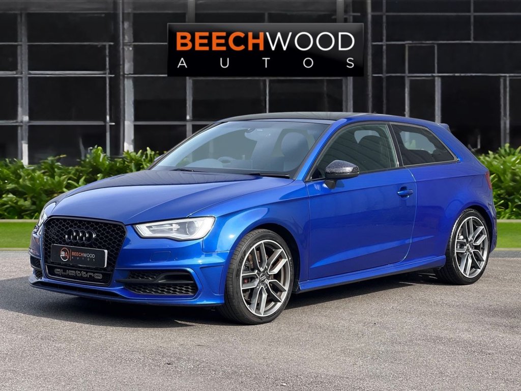 USED 2014 64 AUDI S3 2.0 TFSI Hatchback 3dr Petrol S Tronic quattro Euro 6 (s/s) (300 ps) 