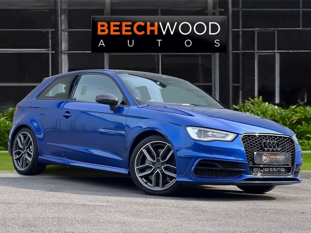 USED 2014 64 AUDI S3 2.0 TFSI Hatchback 3dr Petrol S Tronic quattro Euro 6 (s/s) (300 ps) 