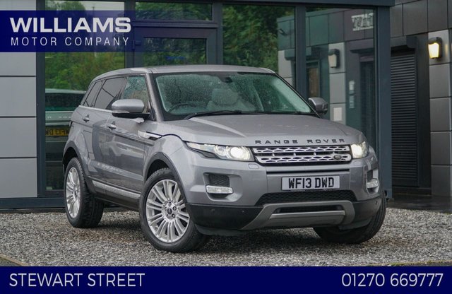 View our LAND ROVER RANGE ROVER EVOQUE