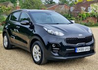 USED 2016 66 KIA SPORTAGE 1.6 GDi 2 SUV 5dr Petrol Manual Euro 6 (s/s) (130 bhp) Low Mileage