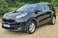 USED 2016 66 KIA SPORTAGE 1.6 GDi 2 SUV 5dr Petrol Manual Euro 6 (s/s) (130 bhp) Low Mileage