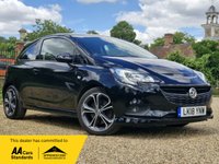 2018 VAUXHALL CORSA 1.4i Turbo Black Edition Hatchback 3dr Petrol Manual Euro 6 (s/s) (150 ps) &pound;5995.00