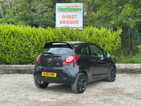 USED 2016 16 FORD KA 1.2 Zetec Black Edition Hatchback 3dr  &pound;35 Tax, Privacy, Air Con