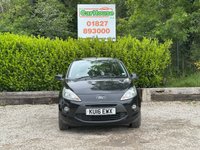 USED 2016 16 FORD KA 1.2 Zetec Black Edition Hatchback 3dr  &pound;35 Tax, Privacy, Air Con