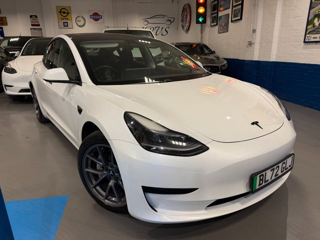 View our Tesla Model 3 Saloon 4dr Electric Auto RWD 