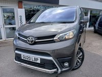 USED 2020 20 TOYOTA PROACE VERSO 2.0D Family Compact MPV 5dr Diesel Manual SWB Euro 6 (s/s) (8 Seat) (150 ps) 