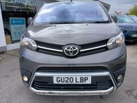USED 2020 20 TOYOTA PROACE VERSO 2.0D Family Compact MPV 5dr Diesel Manual SWB Euro 6 (s/s) (8 Seat) (150 ps) 