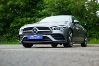 USED 2020 69 MERCEDES-BENZ CLA 1.3 CLA180 AMG Line Coupe 4dr Petrol 7G-DCT Euro 6 (s/s) (136 ps) MOUNTAIN GREY METALLIC PAINTWORK + REVERSE CAMERA + APPLE CARPLAY