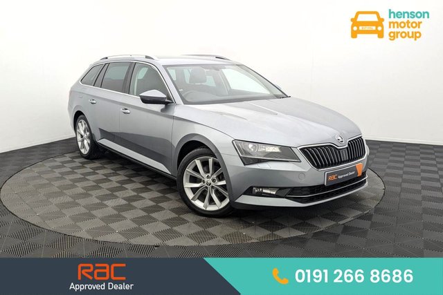 2016 16 SKODA SUPERB 2.0 TSI SE L Executive Estate 5dr Petrol DSG Euro 6 (s/s) (220 ps) Sat Nav, 18"Alloys, Leather