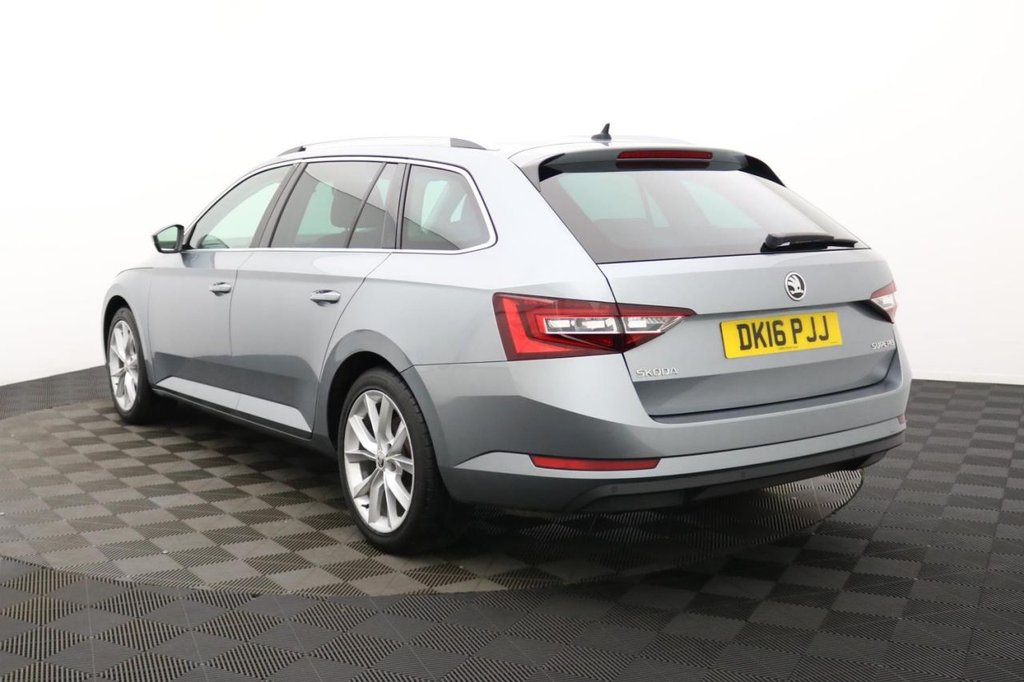 USED 2016 16 SKODA SUPERB 2.0 TSI SE L Executive Estate 5dr Petrol DSG Euro 6 (s/s) (220 ps) Sat Nav, 18"Alloys, Leather