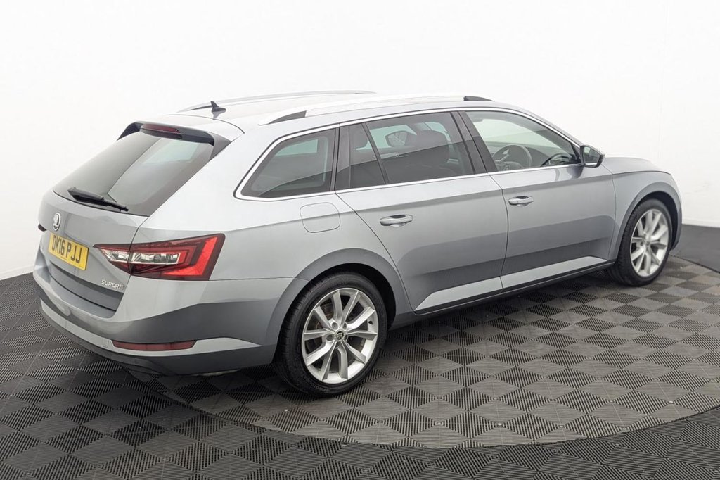 USED 2016 16 SKODA SUPERB 2.0 TSI SE L Executive Estate 5dr Petrol DSG Euro 6 (s/s) (220 ps) Sat Nav, 18"Alloys, Leather
