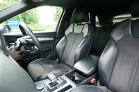 USED 2019 19 AUDI Q5 2.0 TDI 40 S line SUV 5dr Diesel S Tronic quattro Euro 6 (s/s) (190 ps) NAVARRA BLUE METALLIC PAINTWORK + APPLE CARPLAY + ANDROID AUTO