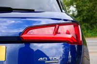 USED 2019 19 AUDI Q5 2.0 TDI 40 S line SUV 5dr Diesel S Tronic quattro Euro 6 (s/s) (190 ps) NAVARRA BLUE METALLIC PAINTWORK + APPLE CARPLAY + ANDROID AUTO